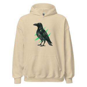 Cinder Crystal Crow Hoodie